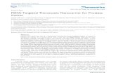 PSMA-Targeted Theranostic Nanocarrier for PSMA-Targeted Theranostic Nanocarrier for Prostate Cancer