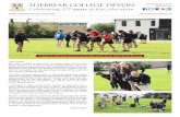 Weekly Newsletter from the Headmaster  · session with Freewave Surf Academy at Widemouth Bay as part of their sports leadership module. Not only did students experience coaching