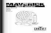 Maverick MK3 Wash User Manual Multi-language Rev. 7 Chauvet autorise ses clients أ  tأ©lأ©charger et