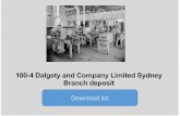 100-4 Dalgety and Company Limited Sydney Branch deposit ...archivescollection.anu.edu.au/uploads/r/noel... · & transfers, mining, rabbit & noxious weed control legislation, employment