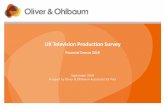 UK Television Production Survey · 2019-12-13 · •A production commissioned primarily for broadcast on traditional TV channels Digital commission •A production commissioned primarily