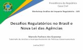 Desafios Regulatórios no Brasil e Nova Lei das Agências · Articulação institucional entre agências e com órgãos de defesa da concorrência, de defesa do consumidor, do meio