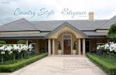 Hunter He Country Style Elegance - Stibbard · Hunter He Welcome to a privileged insight into the MBA 2005 National Award winning prestigious Upper Hunter country estate home which