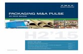 PUBLICATION INAUGURAL ISSUE H2’15Flexible Plastic Packaging, Corrugated Packaging, Raw Materials, and Engineered Components • Conducts In-Depth Research on Packaging Market M&A