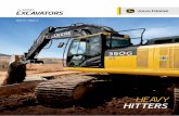 Excavators 350G | 380G John Deere...excavators do both — combining their extra ability with typically smooth operation and inesse. Add three power modes and power boost, and these