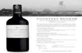 2017 CABERNET SAUVIGNON NAPA VALLEYcourtneybenhamwines.com/wp-content/uploads/2019/04/...100% Cabernet Sauvignon ALC. BLEND Courtney Benham, a leader in quality wine for nearly 30