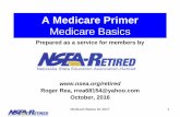 A Medicare Primer Medicare Basics - NSEA$121.80 for individuals on Medicare between 1/1/2016 and 12/31/2016 – $104.90 for individuals on Medicare prior to 1/1/2016 • Medicare pays