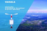 Vaisala Forward Scatter FD70 Series€¦ · Vaisala Forward Scatter FD70 Series is the seventh generation of Vaisala visibility and present weather sensors. FD70 Series is designed