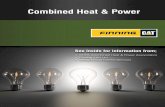 Combined Heat & Power - UK Construction Online€¦ · Our CHP experience Finning has a global reputation for developing combined heat and power (CHP) solutions that are durable,