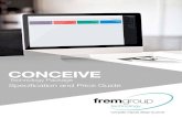 CONCEIVE - Amazon S3 technology brochure v2.pdf CONCEIVE Speci cation and Price Guide Technology Package.
