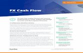 FX Cash Flow - Kyriba · FX Cash Flow gives users the ability to perform exposure analysis at every level of the organizational hierarchy with real-time grouping and summing. Forecast-to-forecast