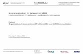 Kommunikation in Schweizer KMU - Rhetorikrhetorik.ch/Aktuell/06/12_10/boenig.pdf · Marketing Sp on soring Marketing Eve n ts Firmen-Events Events MessenMessen Print (Text) Print