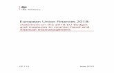 European Union Finances 2018 · changes to the adopted EU Budget during the year of implementation – a total of €583 million of commitment appropriations and €87 million of