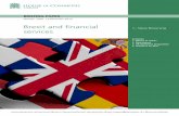 Brexit and financial services · The United Kingdom’s exit from, and new partnership with, theEuropean Union(May 2017). ... , August 2017. 4 New Financial, Brexit & the City –the