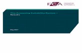 Assessing Suitability Review - FCA · priorities in the Financial Conduct Authority’s Business Plan 2016/17 1. 1.2 We initiated the Assessing Suitability Review (the review) in