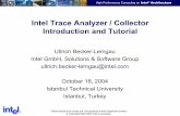 Intel Trace Analyzer / Collector Introduction and Tutorialgec.di.uminho.pt/Discip/MInf/cpd0708/SCD/IntelTraceAna... · 2007-11-12 · High–performance graphics, excellent zooming