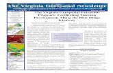 The Virginia Geospatial Newslettergep.frec.vt.edu/pdfFiles/VAGeoNewsletter-Winter2009.pdf · The Virginia Geospatial Newsletter is a quarterly pub-lication developed through the Virginia