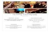 Wedding Cinematography€¦ · cinematographer POST ºPRODUCTION Long Form Edit (90-120 minutes) Highlight Reel (6-10 minutes) Raw Footage PACKAGE | $3,500 We designed one package,