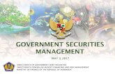 GOVERNMENT SECURITIES MANAGEMENT - DJPPR · includes the contribution of IDR 109.5 tn from tax amnesty • Improved efficiency in government expenditure • Discipline in managing