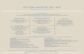HILTON PALACIO DEL RIO Banquet Menus...Hilton Palacio del Rio | 210.222.1400 | palaciodelrio.com A LA CARTE * Items available on consumption Beverage Freshly Brewed Starbucks Regular