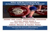 Who will be Crowned as Arizona’s Strongest High School?azweightlifting.org/wp-content/uploads/2016/08/2020-Arizona-High... · 5. The rapid expansion of “CrossFit”, “Sports