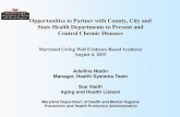 Opportunities to Partner with County, City and State Health …€¦ · Opportunities to Partner with County, City and State Health Departments to Prevent and Control Chronic Diseases