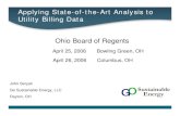 Applying State-of-the-Art Analysis to Utility Billing Dataregents.ohio.gov/capital/labs21/BoR_Applying Analysis to... · 2007-05-11 · Applying State-of-the-Art Analysis to Utility