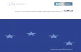Review of the Implementation of EBA-ESMA Recommendations ... · This report reviews the progress made by Euribor-EBF in implementing the Recommendations in the context of the on-going