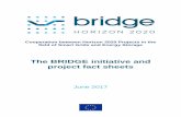 The BRIDGE initiative and project fact sheets · To complement the work of each individual project, we have launched the BRIDGE initiative. This allows ongoing Horizon 2020 Smart