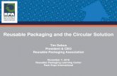 Reusable Packaging and the Circular SolutionReusable Packaging and the Circular Solution 4 1.6 Earths Needed To Sustain Demand on Natural Resources ^We use more ecological resources