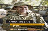 Army Reserve - Defence Jobs · and get handy preparation tips: ... defence jobs australia All information contained in this brochure is to the best of our knowledge . accurate at