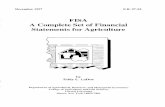 t FISA A Complete Set of Financial Statements for Agriculturepublications.dyson.cornell.edu/outreach/extension... · A Complete Set of Financial Statements for Agriculture • by