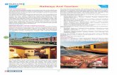 Railways And Tourism - INDIAN RAILWAY NEWSirctcportal.in/wp...At...2019-Railways-and-Tourism.pdf · Great Indian Plains, the Thar Desert, the Deccan Plateau, the coastal plains to