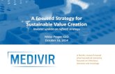 A Focused Strategy for Sustainable Value Creation · 2018-01-03 · A Focused Strategy for Sustainable Value Creation Investor update on refined strategy Niklas Prager, CEO October