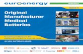 ISSUE 8 Original Manufacturer Medical Batteries Energy... · Original Manufacturer Medical Batteries ISSUE 8 Supplying batteries to the Healthcare sector for over 30 years ... FX-7402