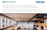 How PCM uses PlanGrid to finish on time, under budget · How PCM uses PlanGrid to finish on time, under budget Pure Construction Management (PCM) is a Sydney-based construction company