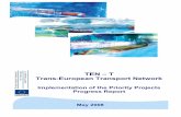 TEN-T Implementation of the Priority Projects - Progress Report …ec.europa.eu/transport/sites/transport/files/media/... · 2016-09-22 · Implementation of the Priority Projects