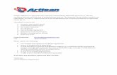 Artisan Logistics Inc. welcomes your interest in becoming ... · transportation of Hazardous Materials, (including the licensing and training of drivers), as defined in 49 C.F.R.