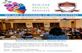 Social Media Minds - Best Digital Marketing Course …dmti.mobi/upload/SMM-Social-Media-Minds-4-Day-Full-Time...Social Media Marketing. “ The Integrated Social Media, Content Management
