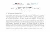 APCEIU-SEAQIL Storytelling Contest on GCED€¦ · Checklist 1) Cover letter by the head of institution, 2) Completed Application I, undersigned, submit this application for the GCED