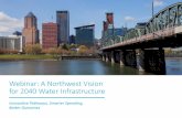 Webinar: A Northwest Vision for 2040 Water Infrastructure · 2017-06-20 · 3 Webinar A Northwest Vision for 2040 Water Infrastructure Radhika Fox, CEO US Water Alliance Radhika Fox