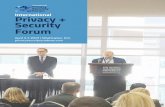 International Privacy + Security Forum€¦ · 6 9:00 a.m. – 10:15 a.m. Session A Wed, April 3 Cybersecurity + Risk Summit: Information-Sharing with Governments Worldwide Room 309