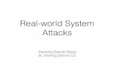Real-world System Attacks - USFxou/sec/attacks.pdf · • Because of BLE is set, an SMI is generated and core 1 immediately enter SMM • Although core 2 will also enter SMM, but