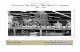 RG 156 - Records of the Office of the Chief of Ordnance ... · as well as organizational charts, orders, and procedures for the installation. There are documents concerning community