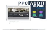 PPC Audit Report · REPORT Report Content Last Updated Nov 09, 2018 ... Adwords Extensions Adwords extensions can make your ads more attractive and you may get better chance of getting