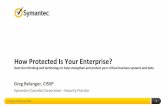 How Protected Is Your Enterprise? - Reboot Communications...Symantec Security: Protecting the Information, Not Just Equipment Discover Find Sensitive Data on the Network via Data Insight