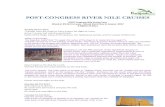 POST-CONGRESS RIVER NILE CRUISES - BPW International PO… · POST-CONGRESS RIVER NILE CRUISES POST Congress Nile Cruise Tour Check in 29 Oct in Luxor /Check Out 2 Nov in Aswan 2017