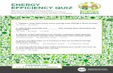 ENERGY EFFICIENCY QUIZ - South Central Power ... ENERGY EFFICIENCY QUIZ Are you an energy efficiency