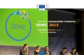 Semantic Interoperability Conference SEMIC 2015€¦ · defining ICT and eGovernment policy, strategy and implementation plans for the government of Latvia. The Digital Single Market
