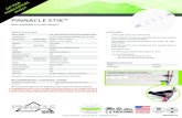 PINNACLE STIK™ - Principal LEDPinnacle Stik • 325-227-4577 • sales@p-led.com Coming Soon! CAUTION: Pinnacle™ must use 12 AWG stranded wire. Failure to use 12 AWG wire will